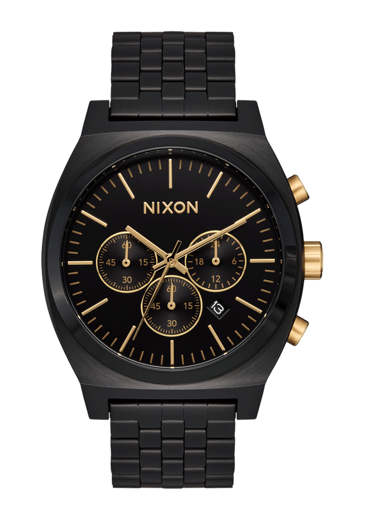 Nixon Nixon Time Teller Chrono | Black / Black / Gold