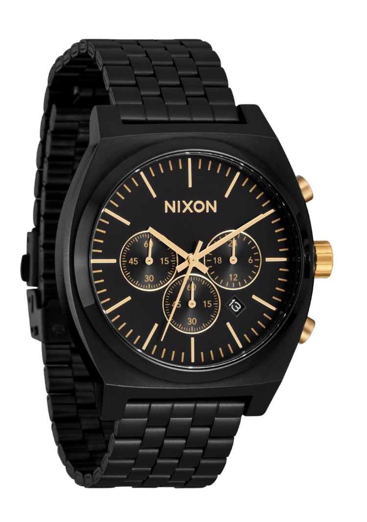 Nixon Nixon Time Teller Chrono | Black / Black / Gold