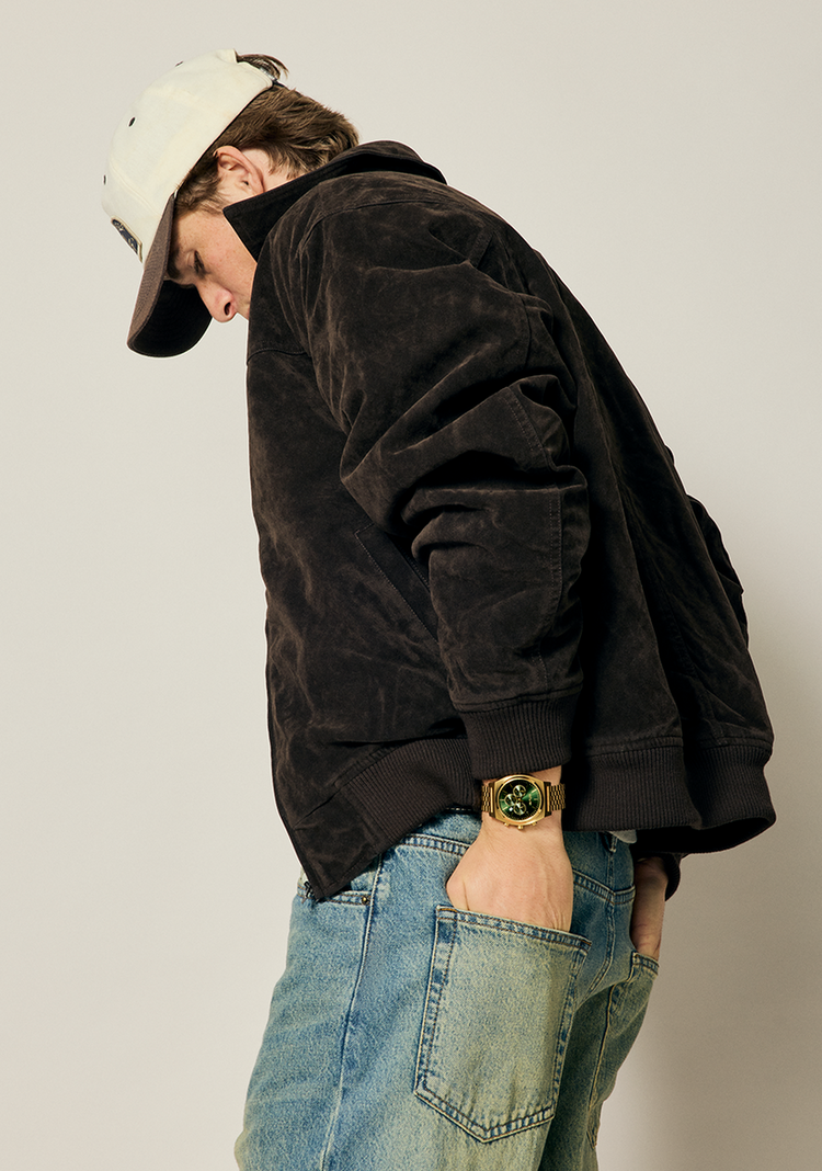 Nixon Nixon Time Teller Chrono | Gold / Green Sunray