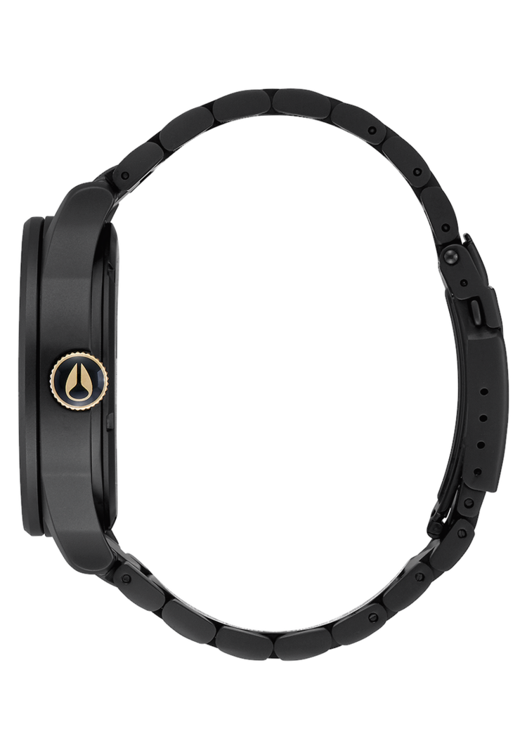 Nixon Nixon Sentry Stainless Steel | Matte Black / Gold