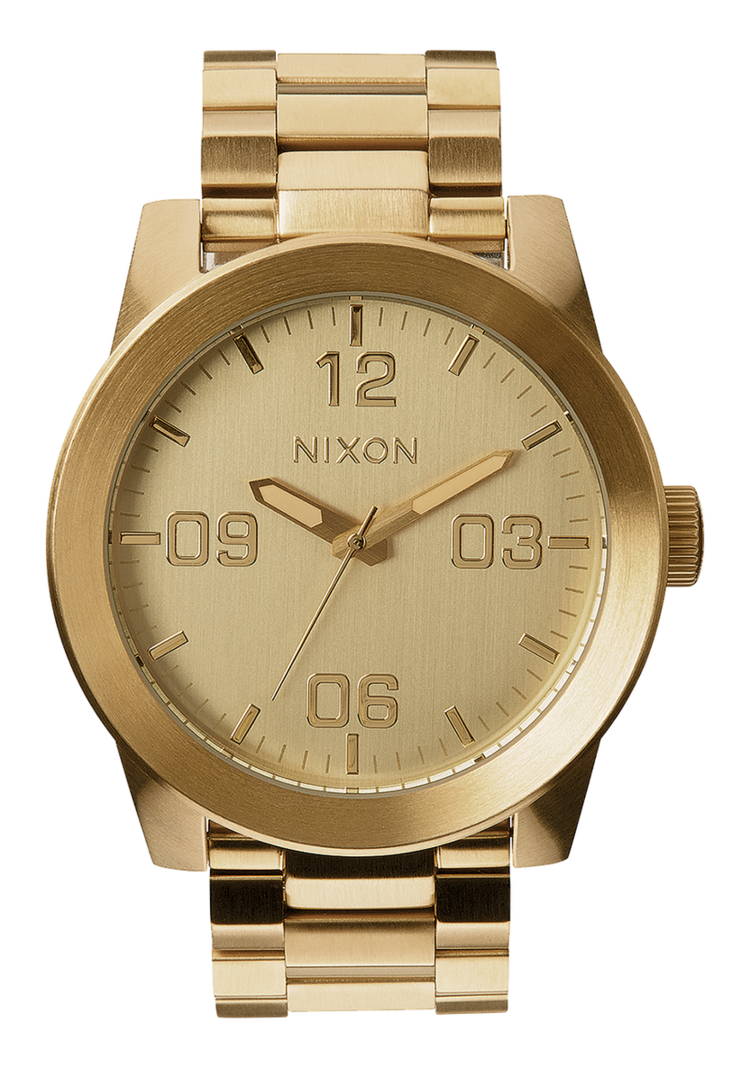Nixon Nixon Corporal Stainless Steel | All Gold