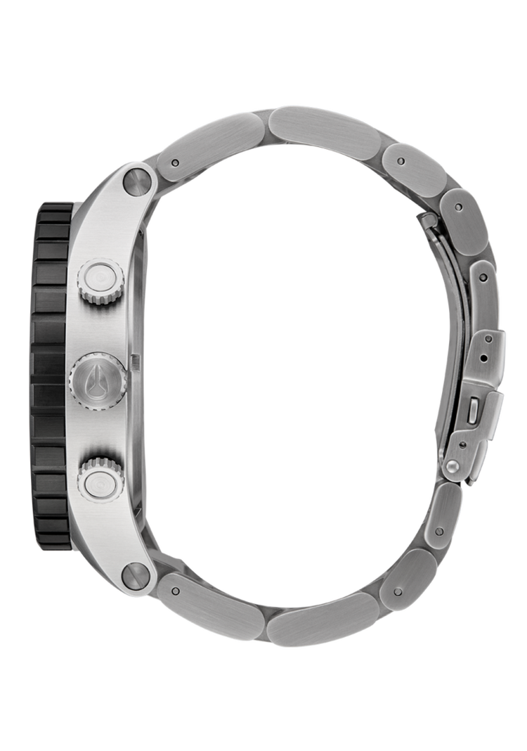 Nixon 51-30 Chrono | Silver / White Lume
