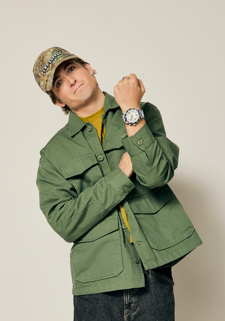 Nixon Nixon 51-30 Chrono | Silver / White Lume