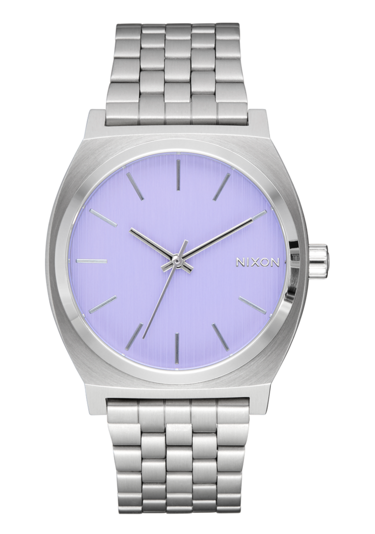 Nixon Nixon Time Teller | Silver / Lavender
