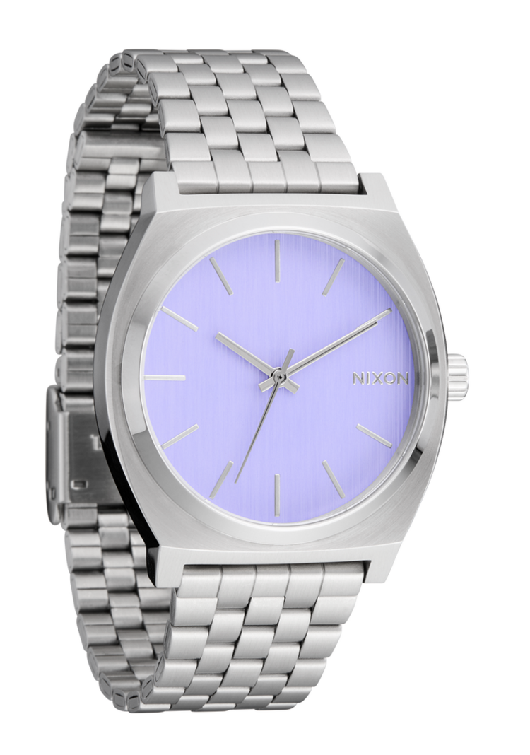 Nixon Nixon Time Teller | Silver / Lavender