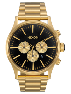 Nixon Sentry Chrono V1 | All Gold / Black