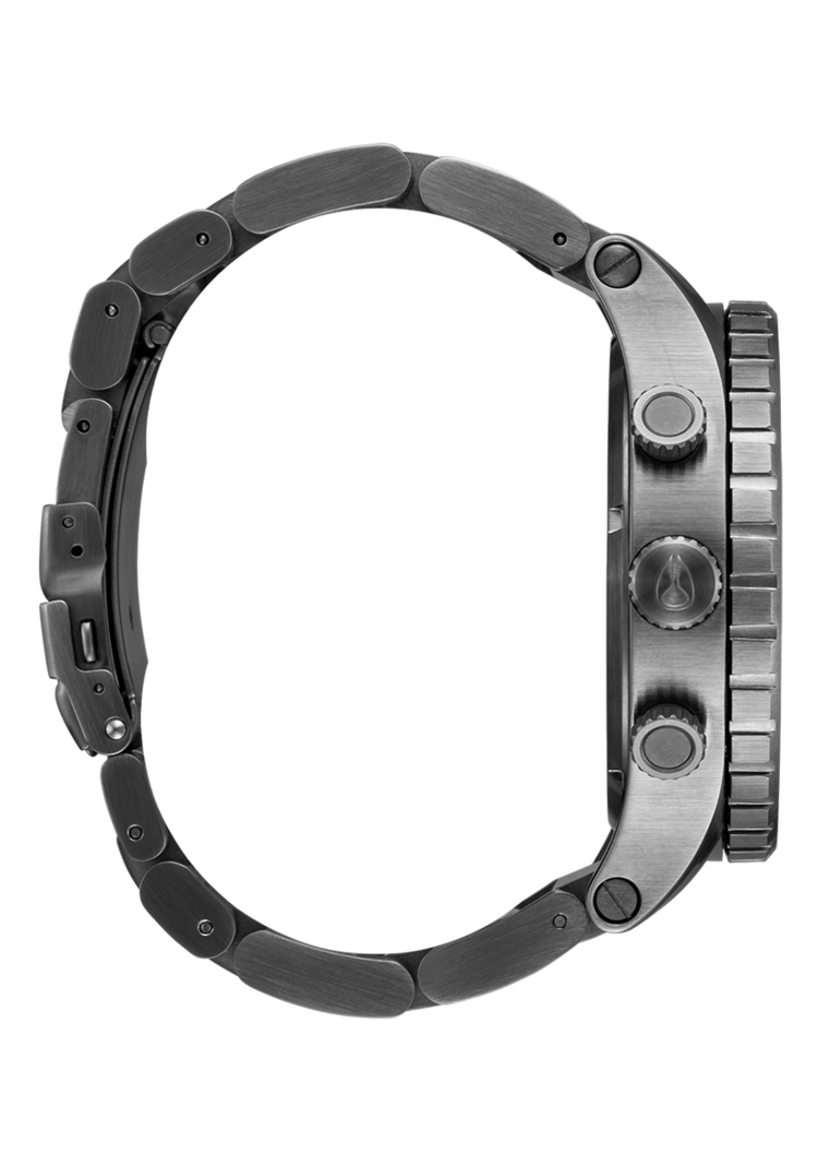 Nixon 51-30 Chrono | Light Gunmetal / Dk Forest