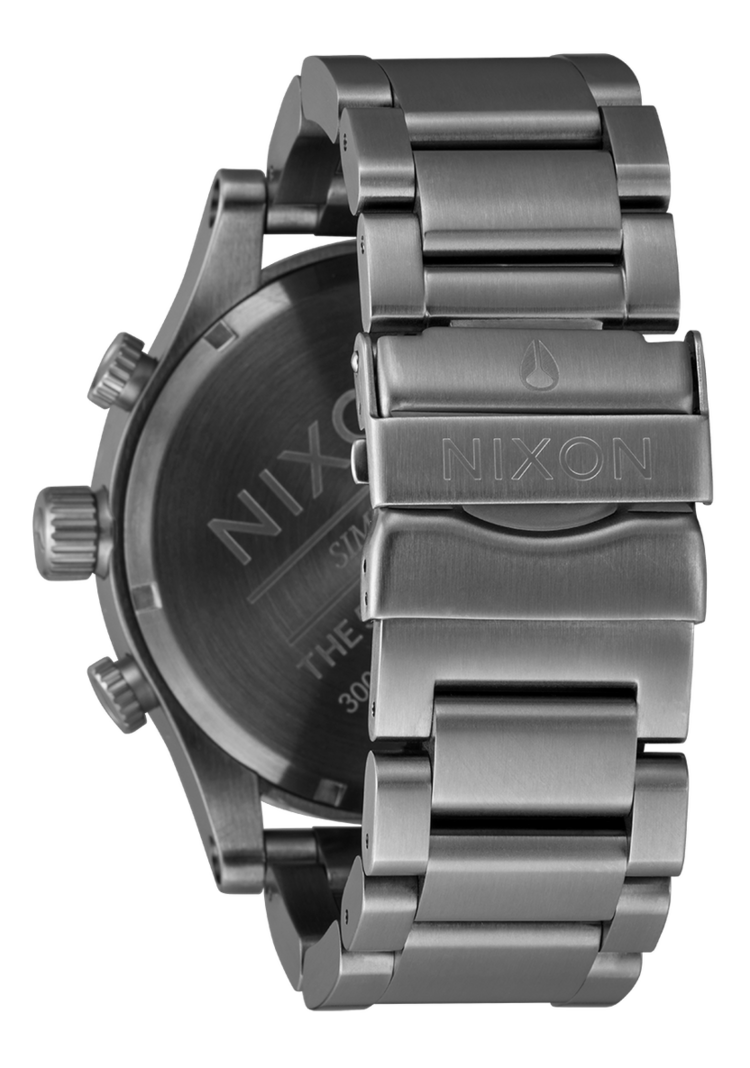 Nixon 51-30 Chrono | Light Gunmetal / Dk Forest