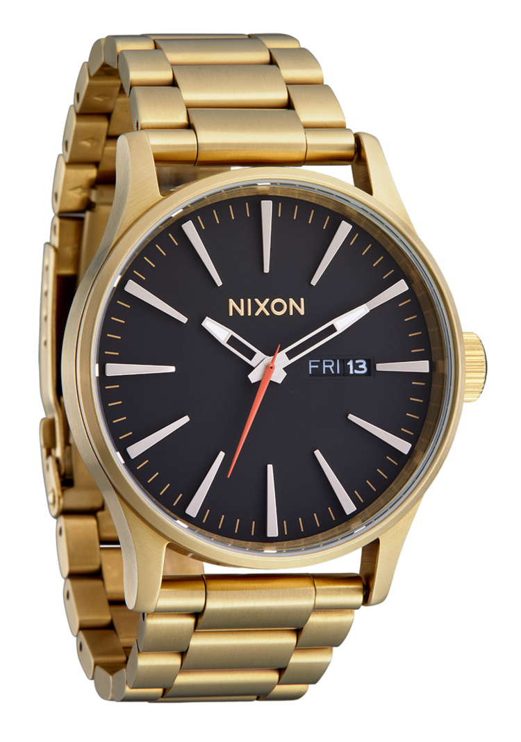 Nixon Nixon Sentry Stainless Steel | Yellow Gold / Black