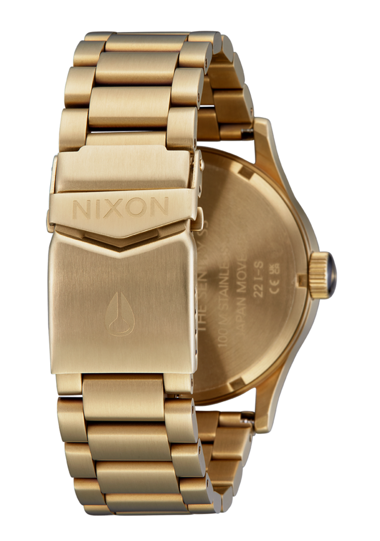 Nixon Nixon Sentry Stainless Steel | Yellow Gold / Black