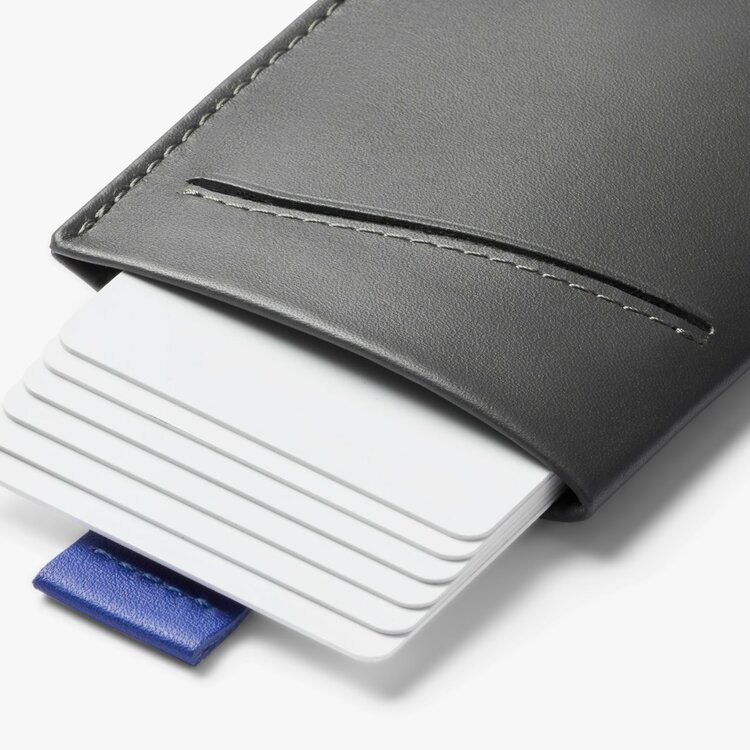 Bellroy Card Sleeve (Second Edition) | Charcoal Cobalt