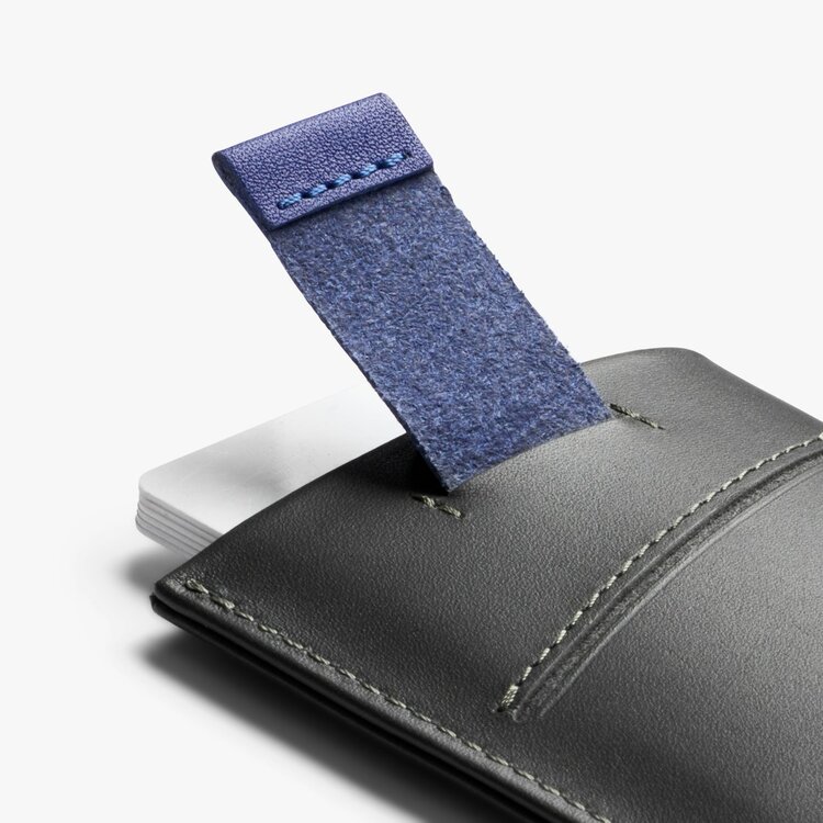 Bellroy Card Sleeve (Second Edition) | Charcoal Cobalt