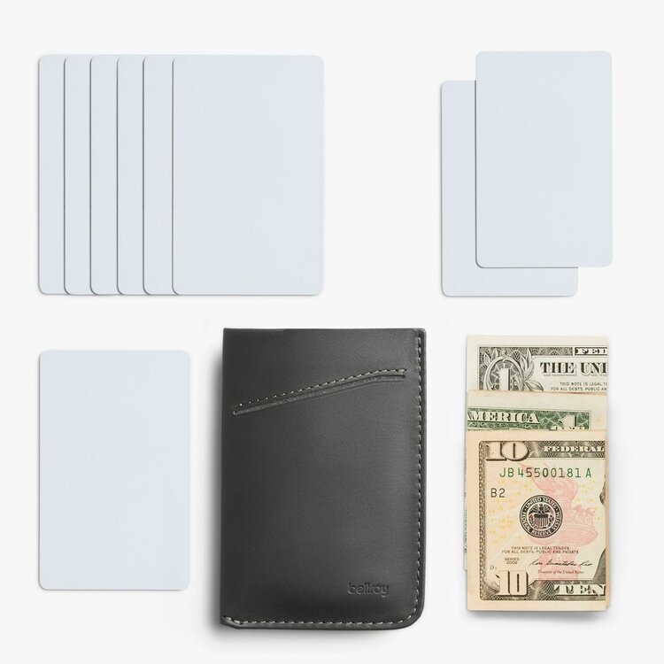 Bellroy Card Sleeve (Second Edition) | Charcoal Cobalt