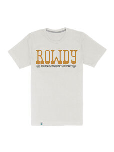 Sendero Provisions Co. Rowdy Basic Tee | Vintage White