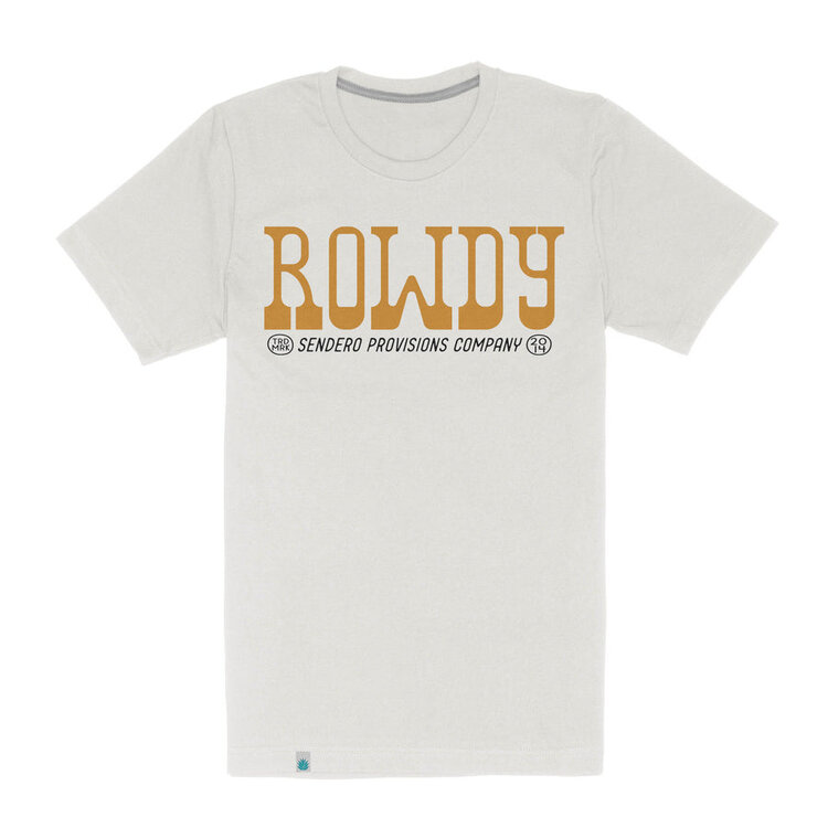 Sendero Provisions Co. Sendero Provisions Co. Rowdy Basic Tee | Vintage White