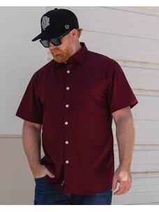 Dixxon Dixxon Solid Bamboo 2.0 Short Sleeve | Maroon