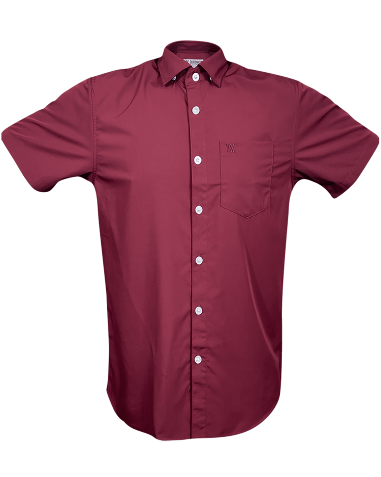 Dixxon Solid Bamboo 2.0 Short Sleeve | Maroon