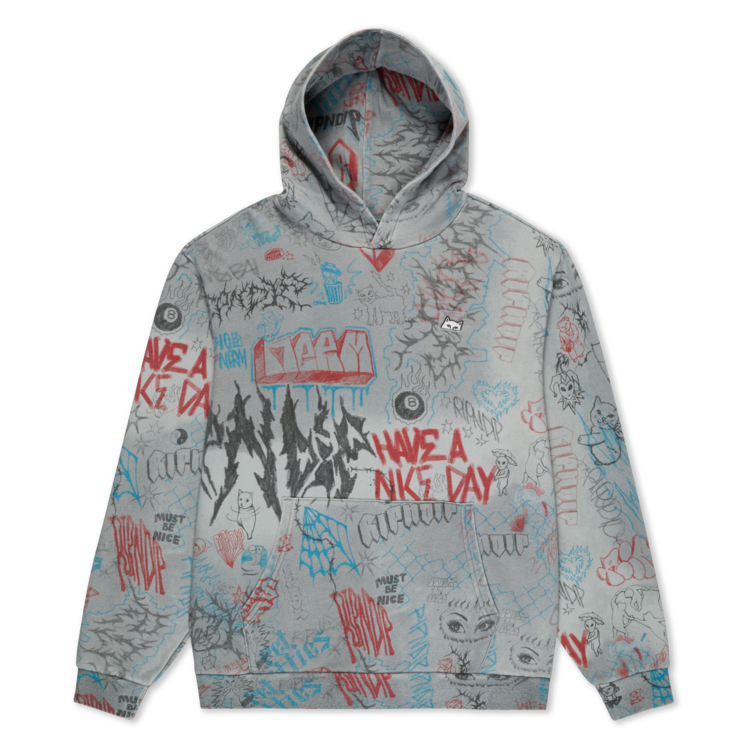 Ripndip Ripndip Hood Marker Sage | Grey Vintage Wash