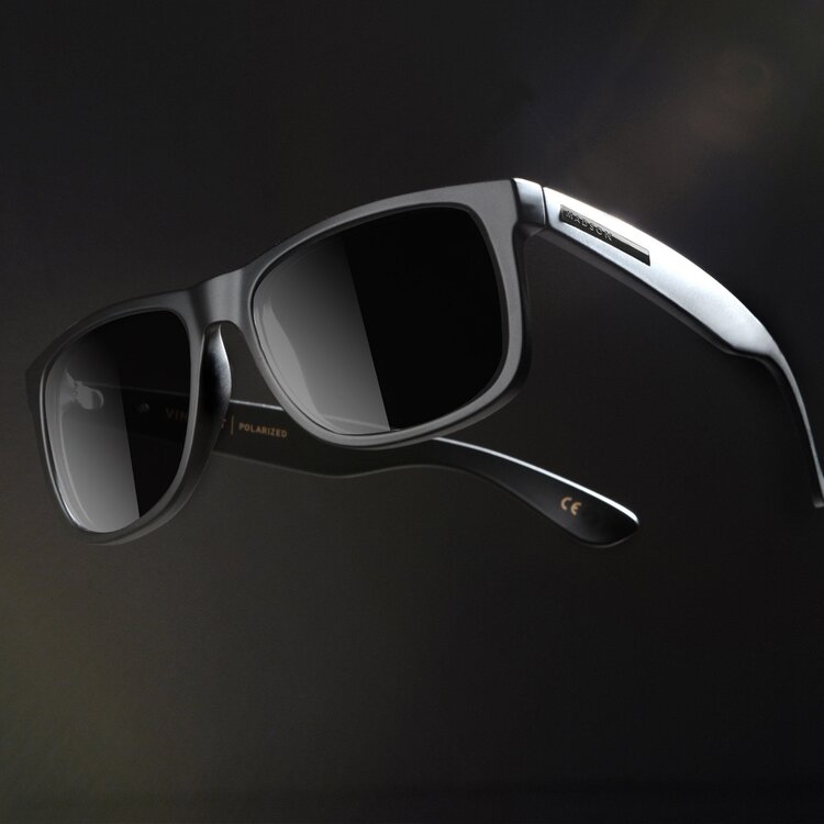 Madson Vincent | Black Matte/Grey Polarized