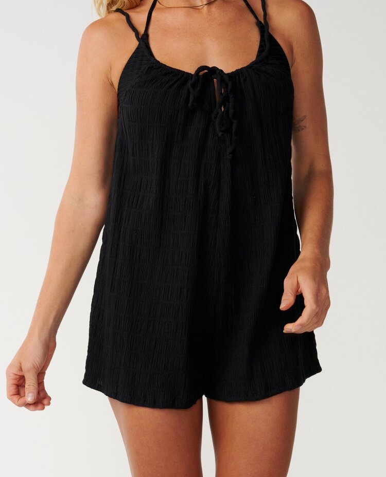 Rip Curl Rip Curl Island Cover Up Romper | Black