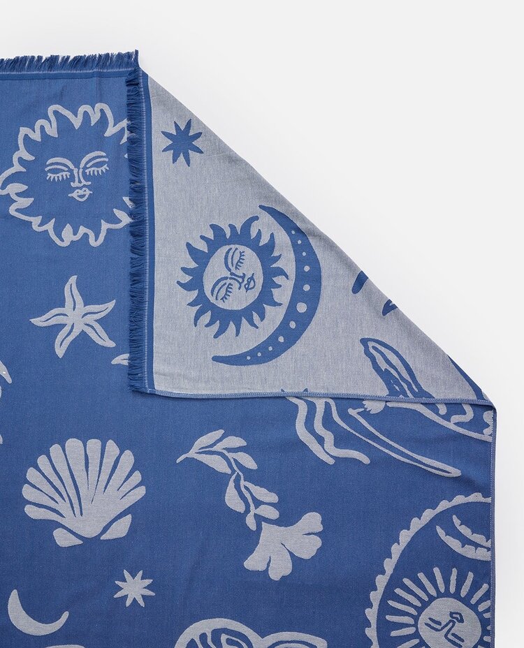 Rip Curl Rip Curl Mixed Summer Jumbo Towel | Vintage Navy