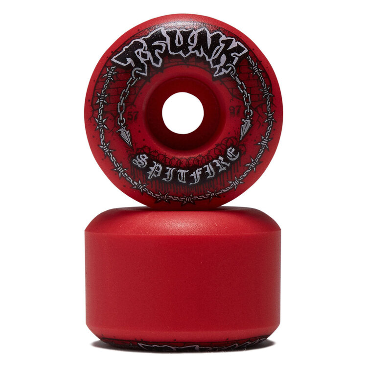 Spitfire T-Funk Raw F4 97 Radial Full Red | 57mm