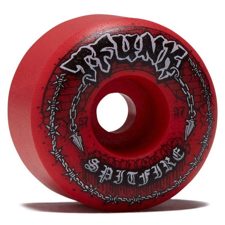 Spitfire T-Funk Raw F4 97 Radial Full Red | 57mm