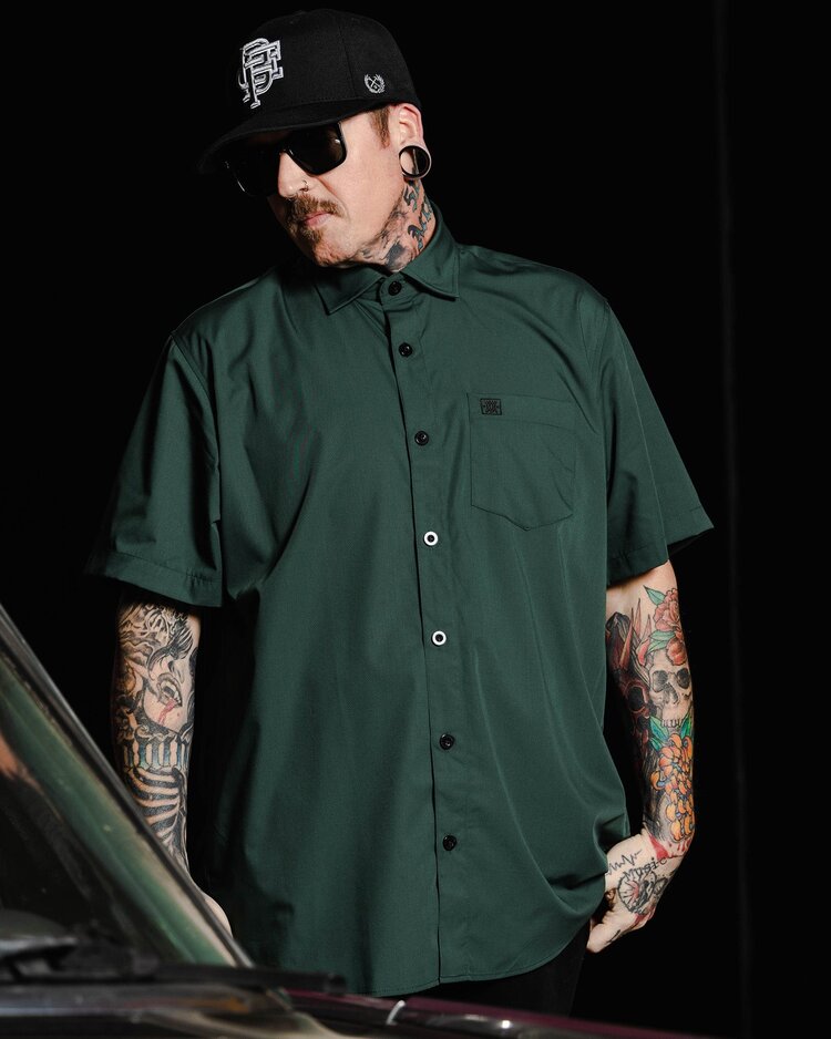 Dixxon Dixxon Solid Bamboo 2.0 Short Sleeve | Green