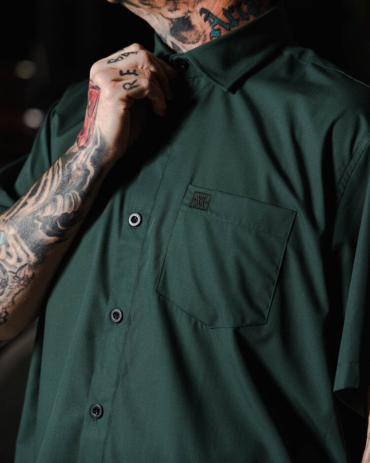 Dixxon Dixxon Solid Bamboo 2.0 Short Sleeve | Green