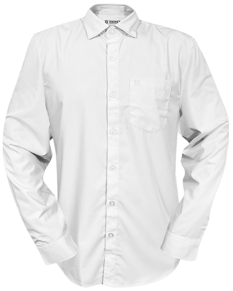 Dixxon Dixxon Solid Bamboo 2.0 Long Sleeve | White