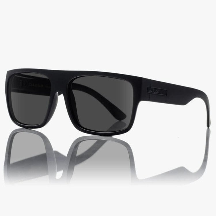 Madson Madson Classico Flattop | Black Matte/Grey Polarized