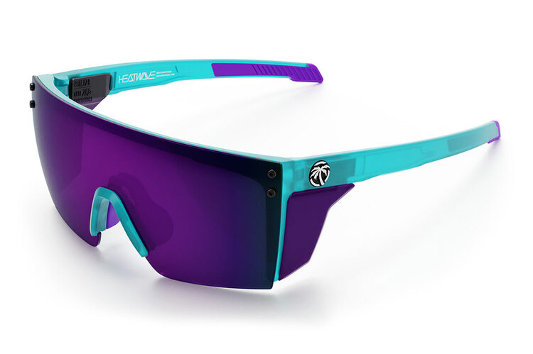 Heat Wave Heat Wave Perf Lazer Face Z87+ | Aqua Frost/UV Polarized