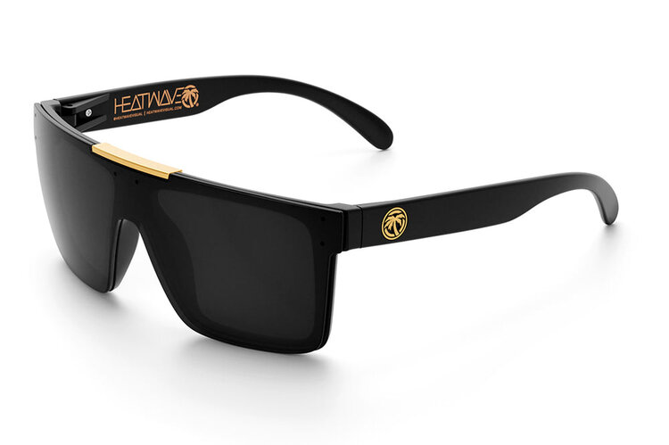 Heat Wave Quatro Z87 | Black/Gold Bar / Black Polarized