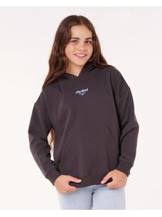 Rip Curl Paradise Club Hood - Girl | Washed Black