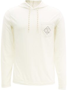 Salty Crew Salty Crew Tippet Pocket UV Hoodie | White