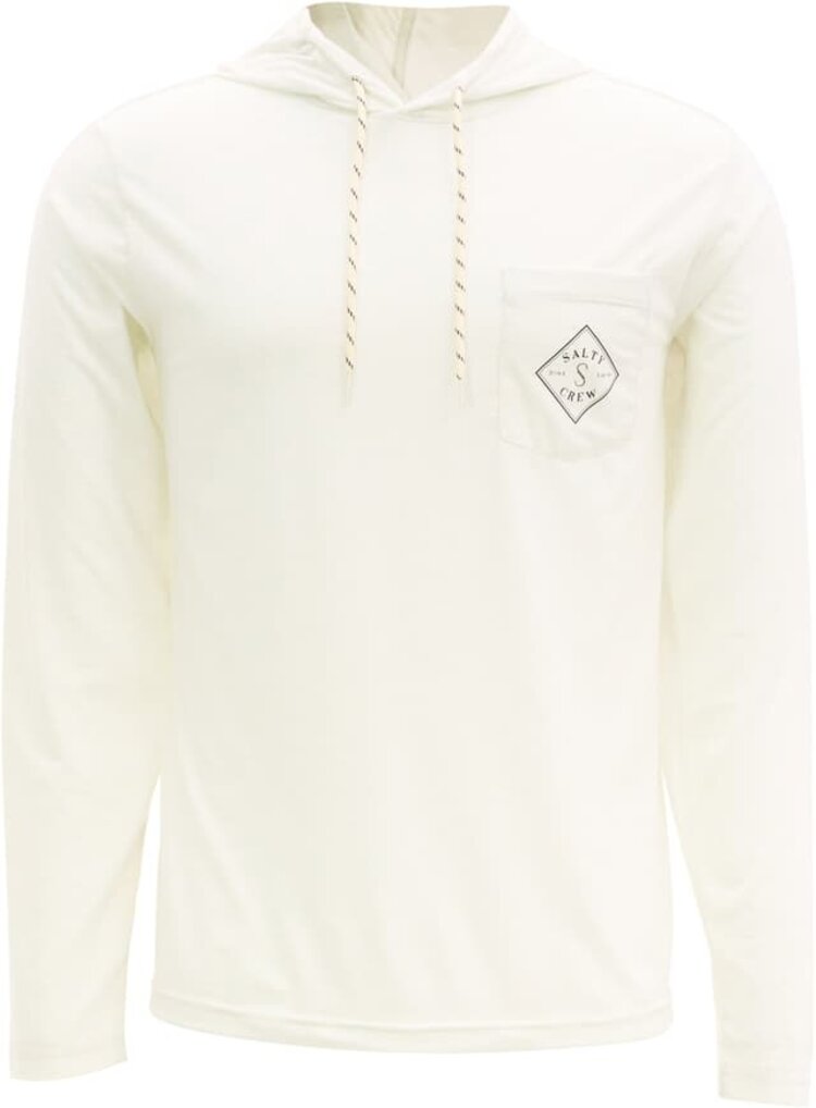 Salty Crew Salty Crew Tippet Pocket UV Hoodie | White
