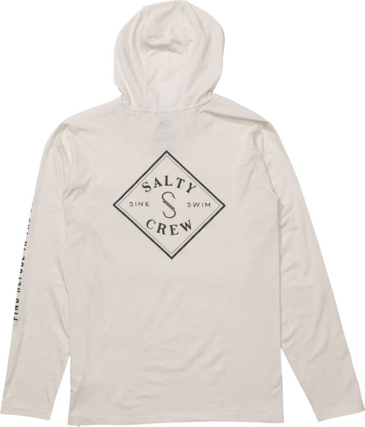 Salty Crew Tippet Pocket UV Hoodie | White