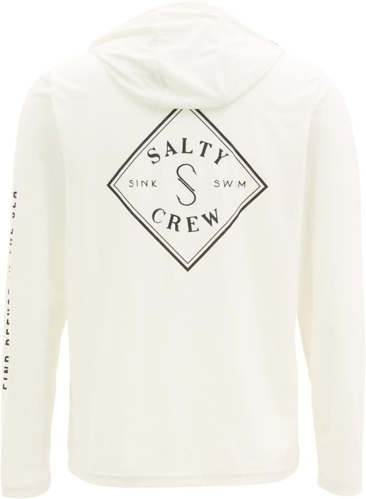 Salty Crew Salty Crew Tippet Pocket UV Hoodie | White
