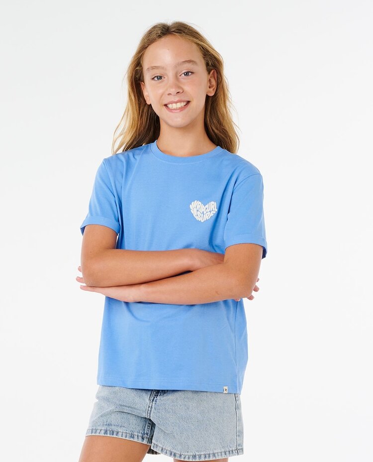 Rip Curl Rip Curl Network Heart Tee | Cornflower Blue