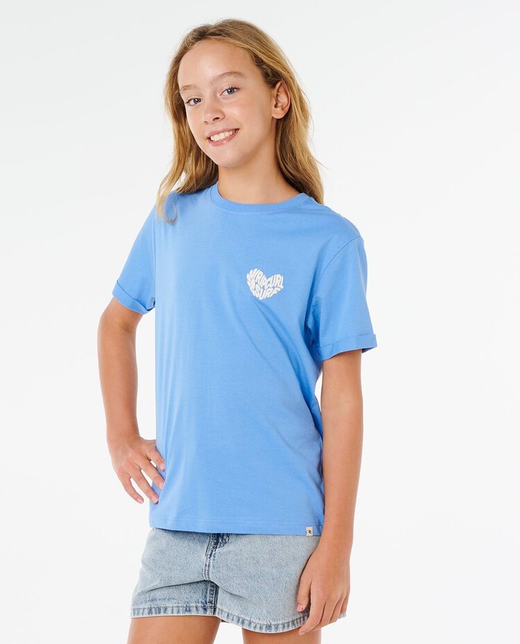 Rip Curl Rip Curl Network Heart Tee | Cornflower Blue