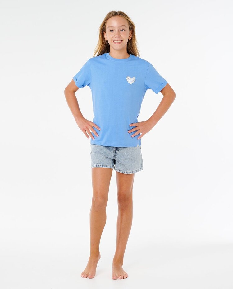 Rip Curl Rip Curl Network Heart Tee | Cornflower Blue