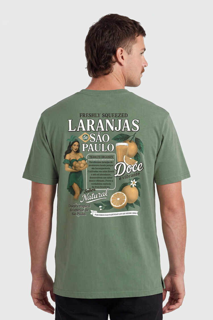TEAMLTD Organics Tee | Laranja