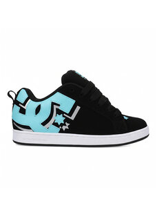 DC DC Court Graffik | Black/Teal