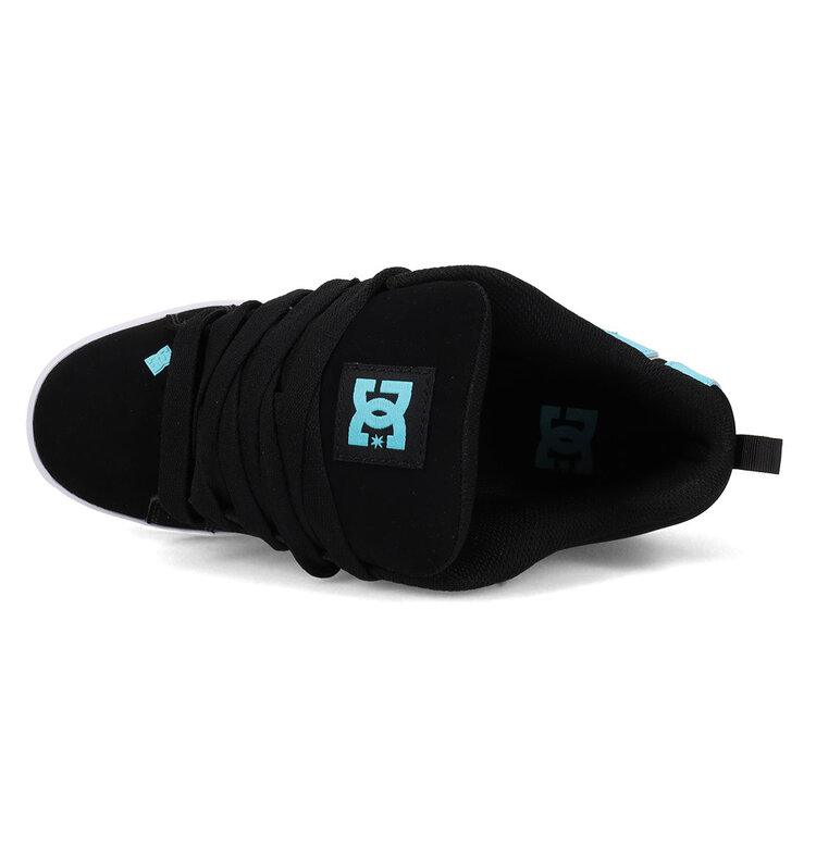 DC DC Court Graffik | Black/Teal
