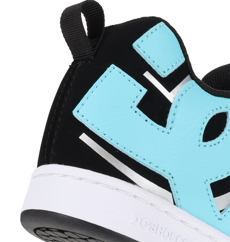 DC DC Court Graffik | Black/Teal