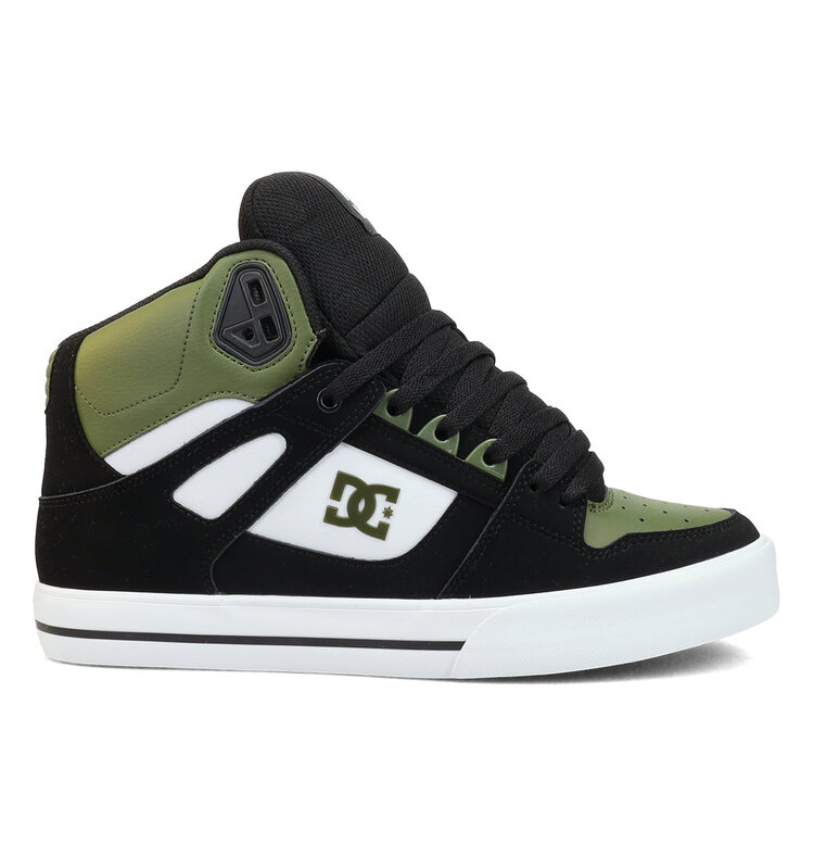 DC DC Pure High Top WC | Olive/Black/White