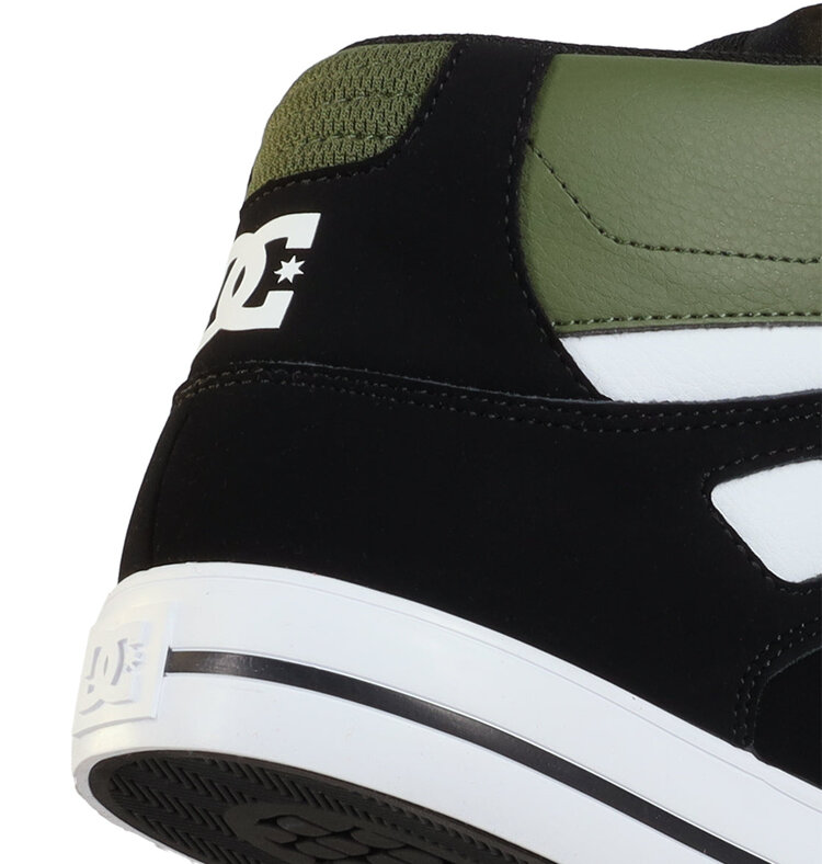 DC DC Pure High Top WC | Olive/Black/White