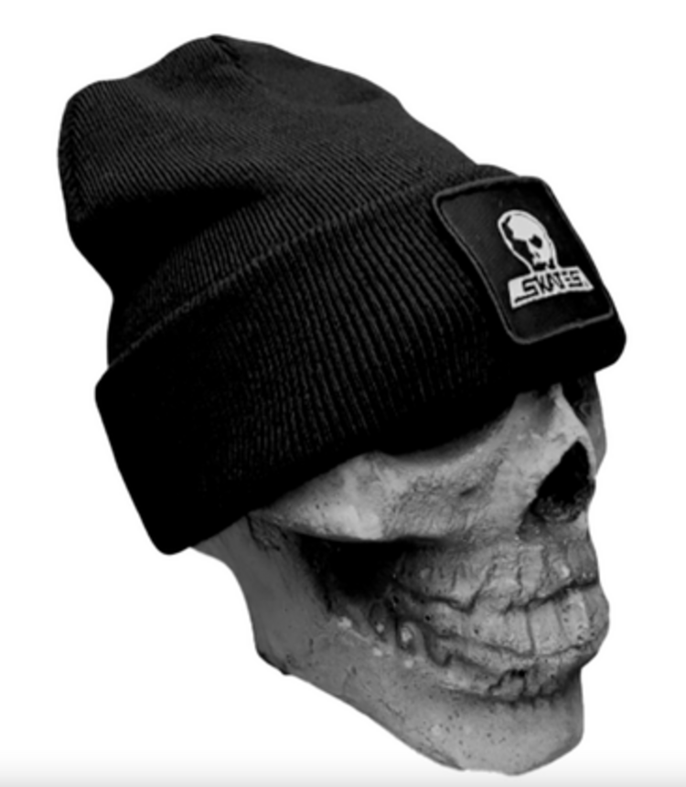 Skull Skates Skull Skates Toque Logo Patch | Black