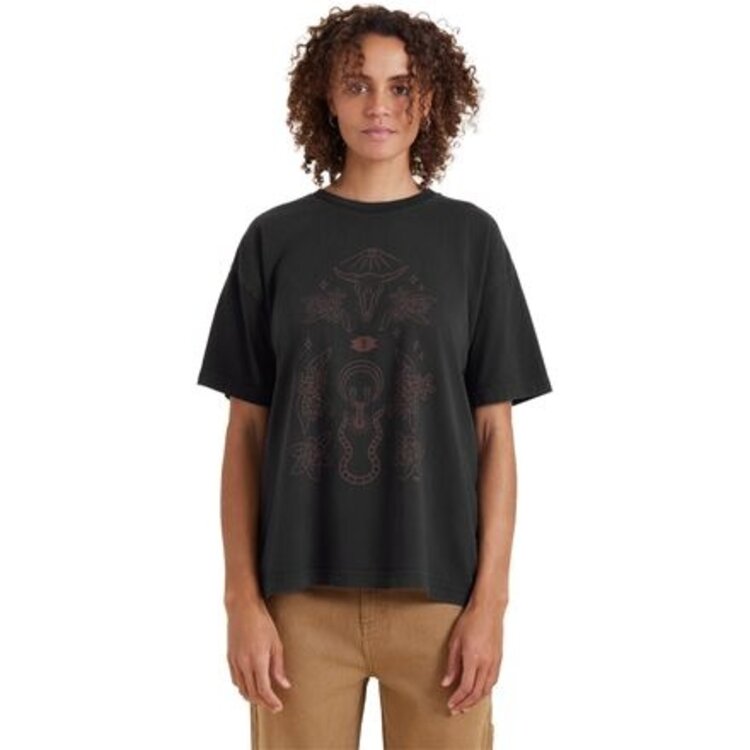 Roark Roark Gaucho Oversize Tee | Black