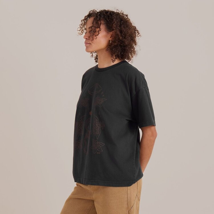 Roark Roark Gaucho Oversize Tee | Black